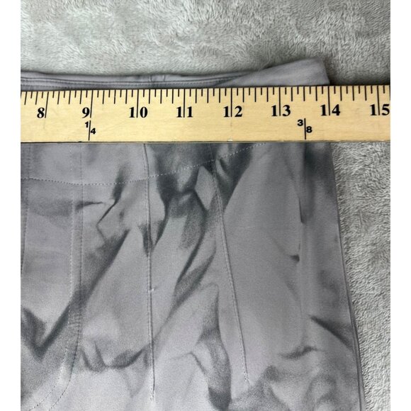 Halara Tie-Dye Yoga Flared High Waisted Pants Gray & Black Size Large - Picture 6 of 14